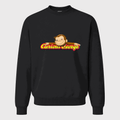 Men's Curious George Crewneck Sweatshirt - Black