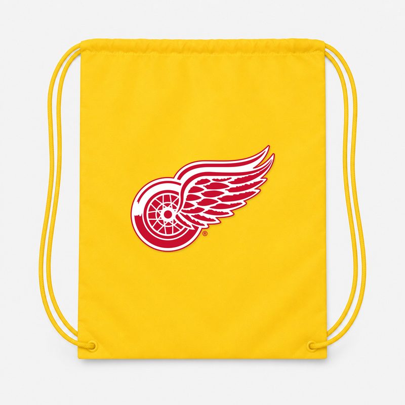 Detroit Red Wings Drawstring Bag - Yellow