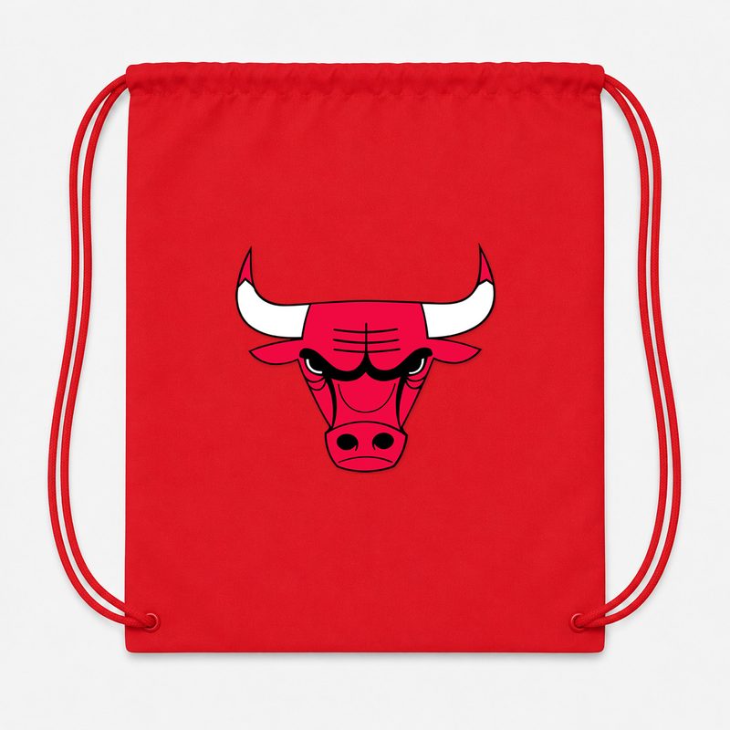 Chicago Bulls Drawstring Bag - Red