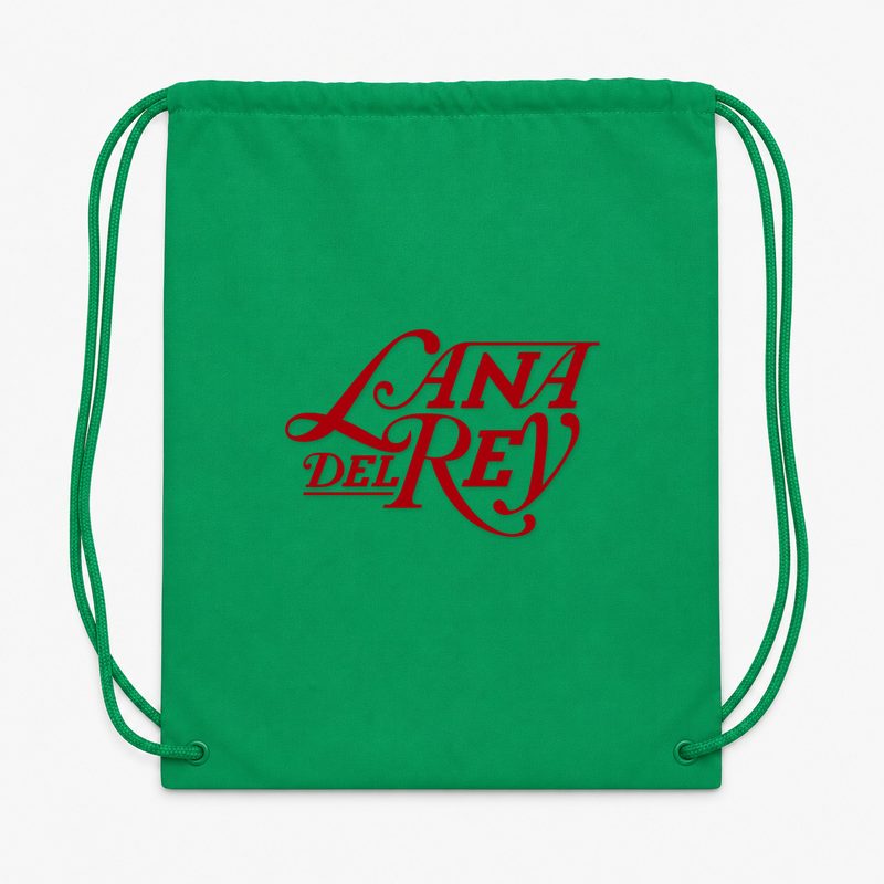 Lana Del Rey Drawstring Bag - Green