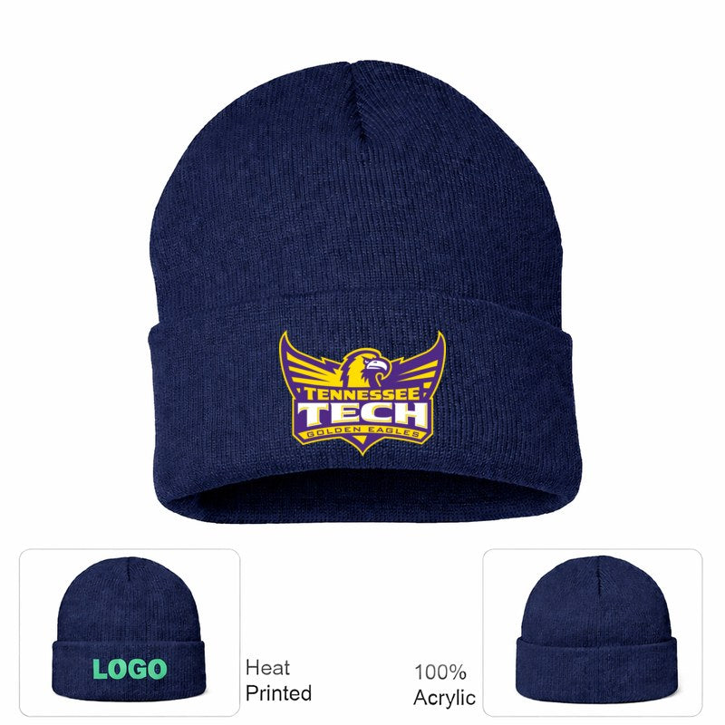 Tennessee Tech Golden Eagles Navy Beanie Hat