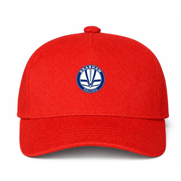 Brabham Racing Red Dad Baseball Cap Hat