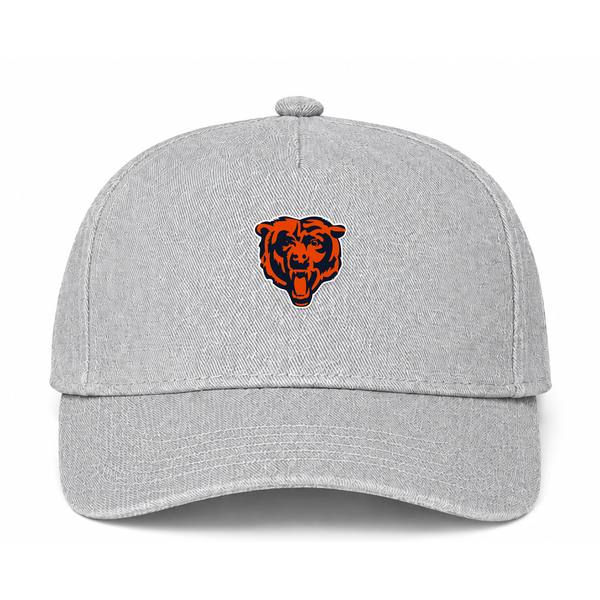 Chicago Bears NFL Logo Gray Dad Baseball Cap Hat