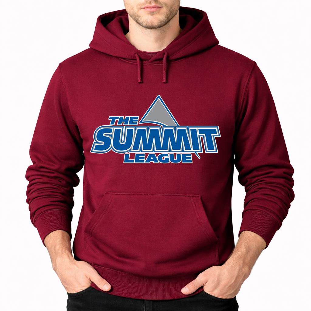 Men's The Summit League Pullover Hoodie - Burgundy