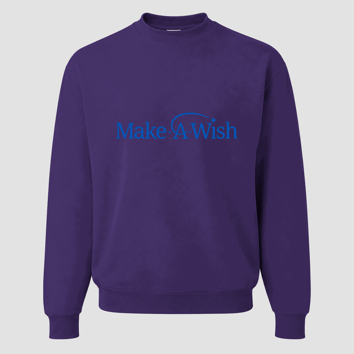 Men's Make-A-Wish Crewneck Sweatshirt - Purple