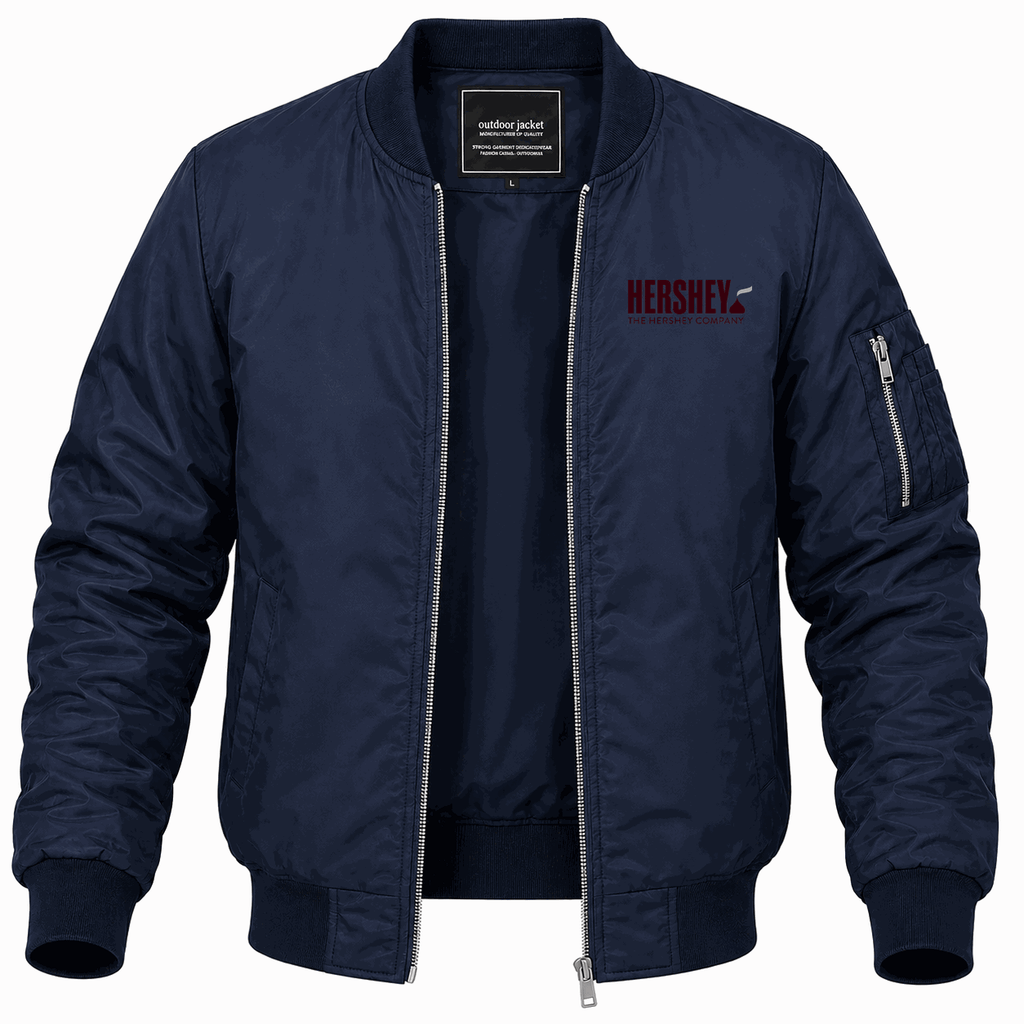 Men's Hershey Lightweight Bomber Jacket - Navy