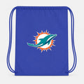 Miami Dolphins Drawstring Bag - Blue