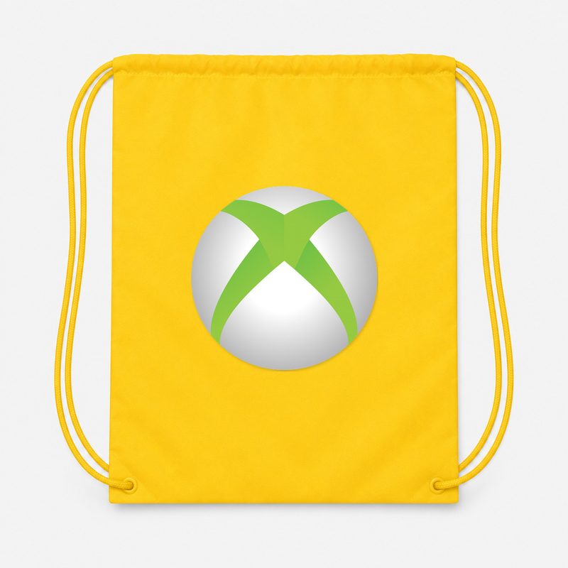 Xbox Gaming Drawstring Bag - Yellow