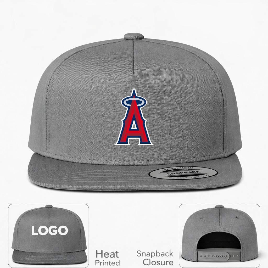 MLB Los Angeles Angels Snapback Hat - Gray