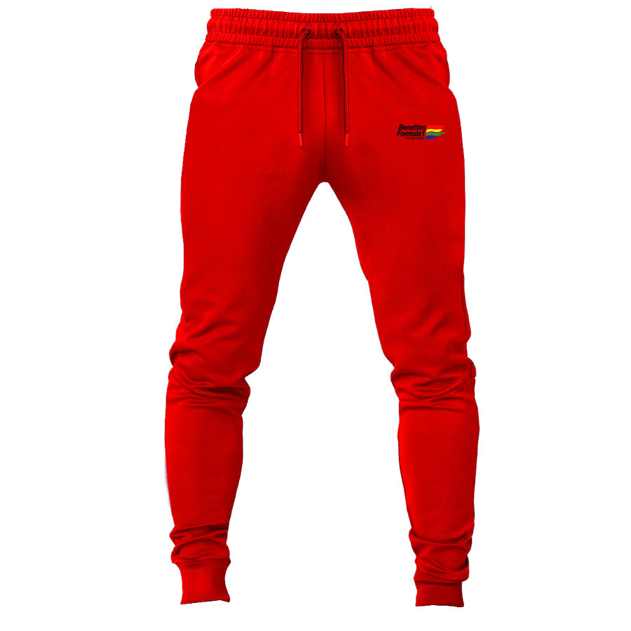 Benetton Formula 1 Racing Team joggers sweatpants - Red