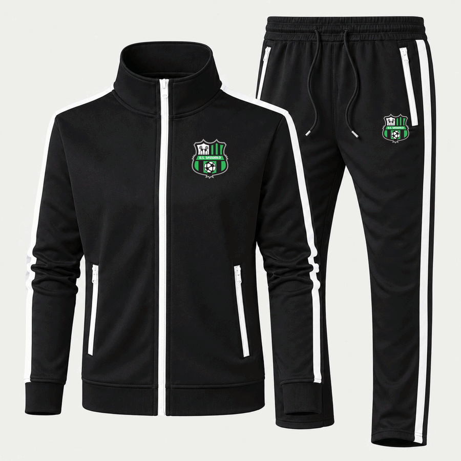U.S. Sassuolo Soccer tracksuit in Black