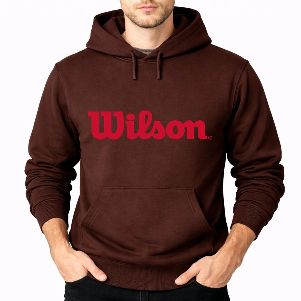 Men's Wilson Pullover Hoodie - Brown