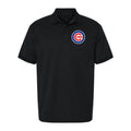 Men's Chicago Cubs Dry Blend Polo - Black