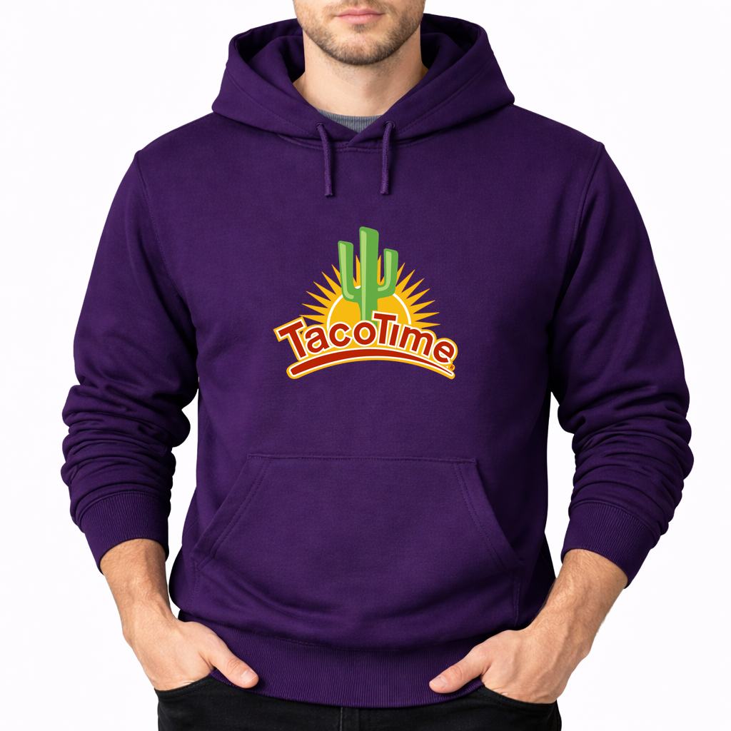 Men's Taco Time Pullover Hoodie - Purple