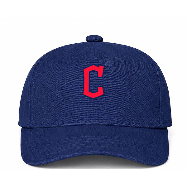 Cleveland Guardians MLB Logo Navy Dad Baseball Cap Hat