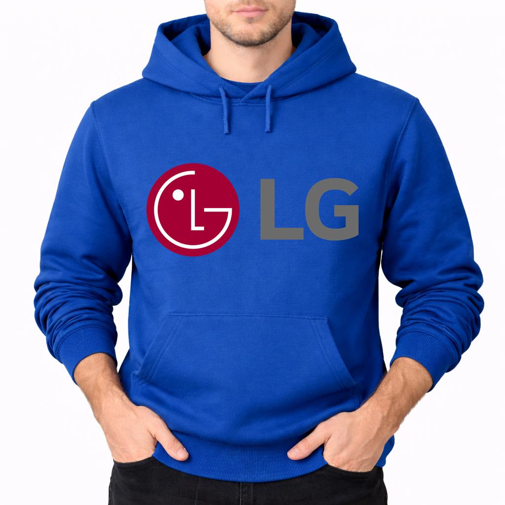 Men's LG Pullover Hoodie - Blue