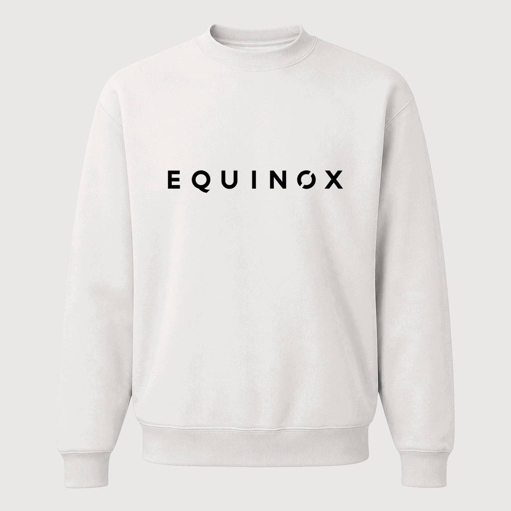 Men's Equinox Crewneck Sweatshirt - White