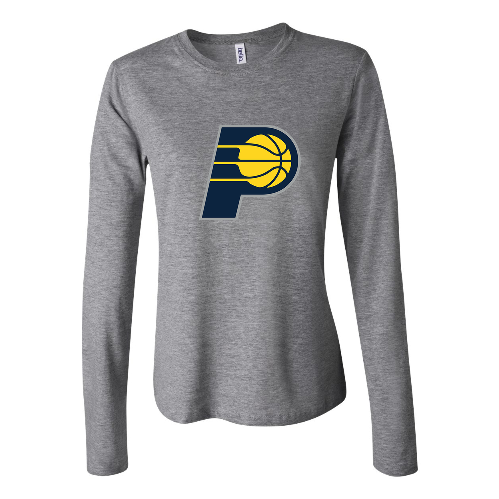 Women's Indiana Pacers Long Sleeve T-Shirt - Gray