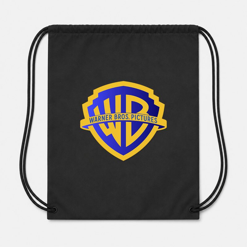 Warner Bros Drawstring Bag - Black
