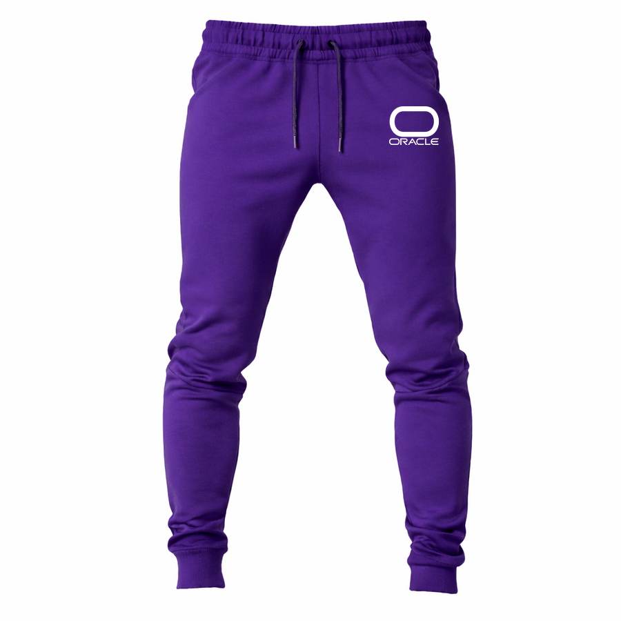Oracle White joggers sweatpants - Purple