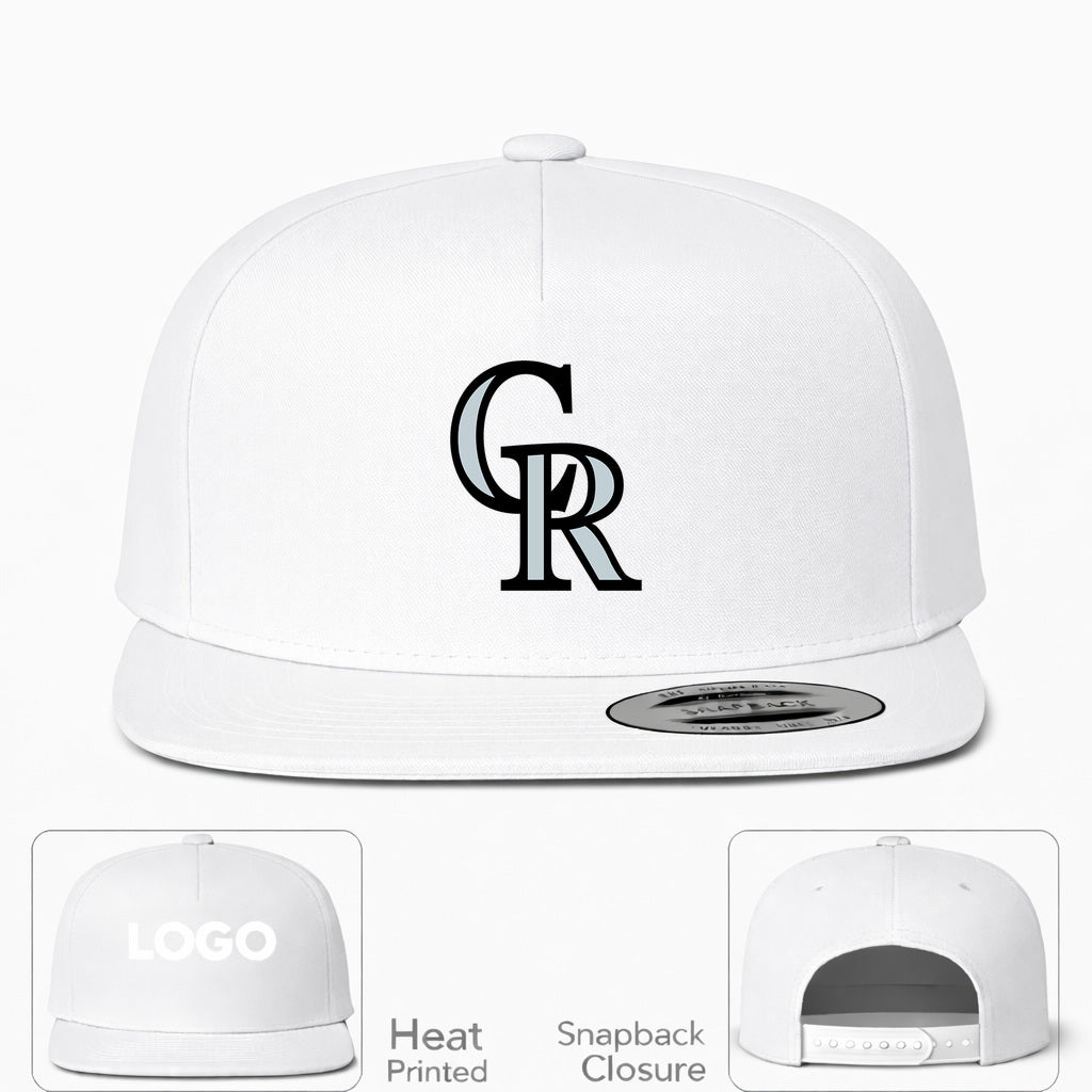 MLB Colorado Rockies Snapback Hat - White
