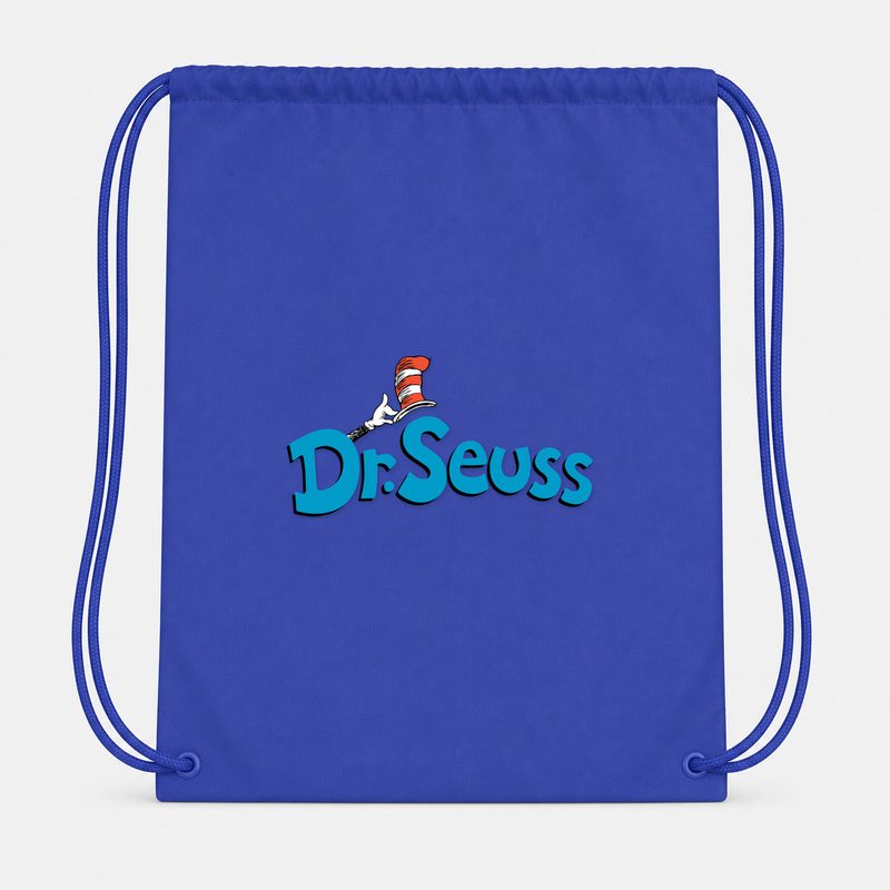 Dr. Seuss Drawstring Bag - Blue