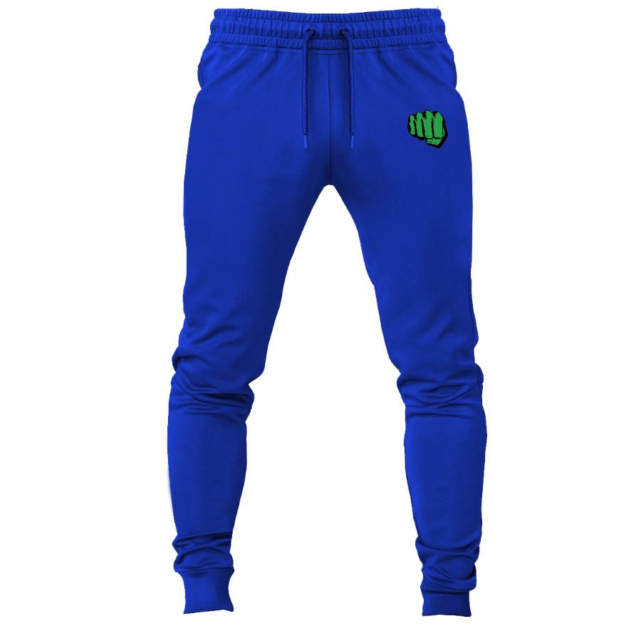 Hulk Punch joggers sweatpants - Royal Blue