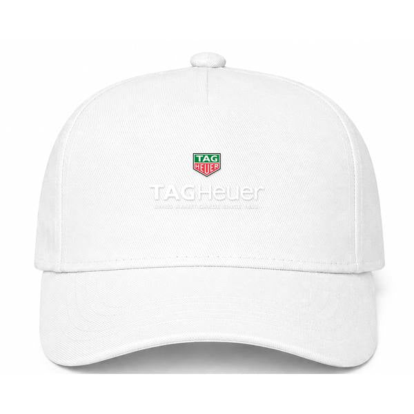 TAG Heuer White Logo White Dad Baseball Cap Hat