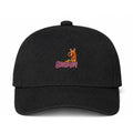 Scooby-Doo Logo Version 2 Black Dad Baseball Cap Hat