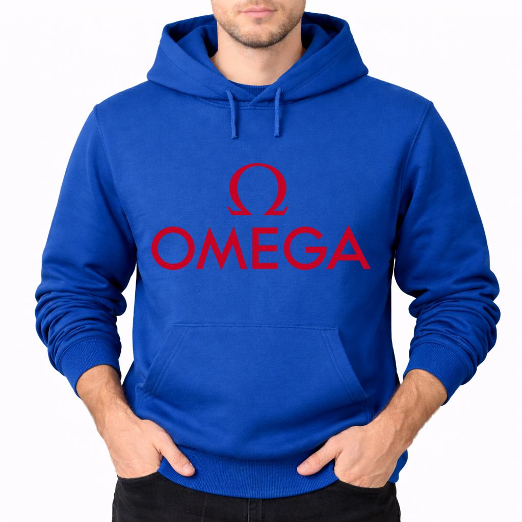 Men's Omega Pullover Hoodie - Blue