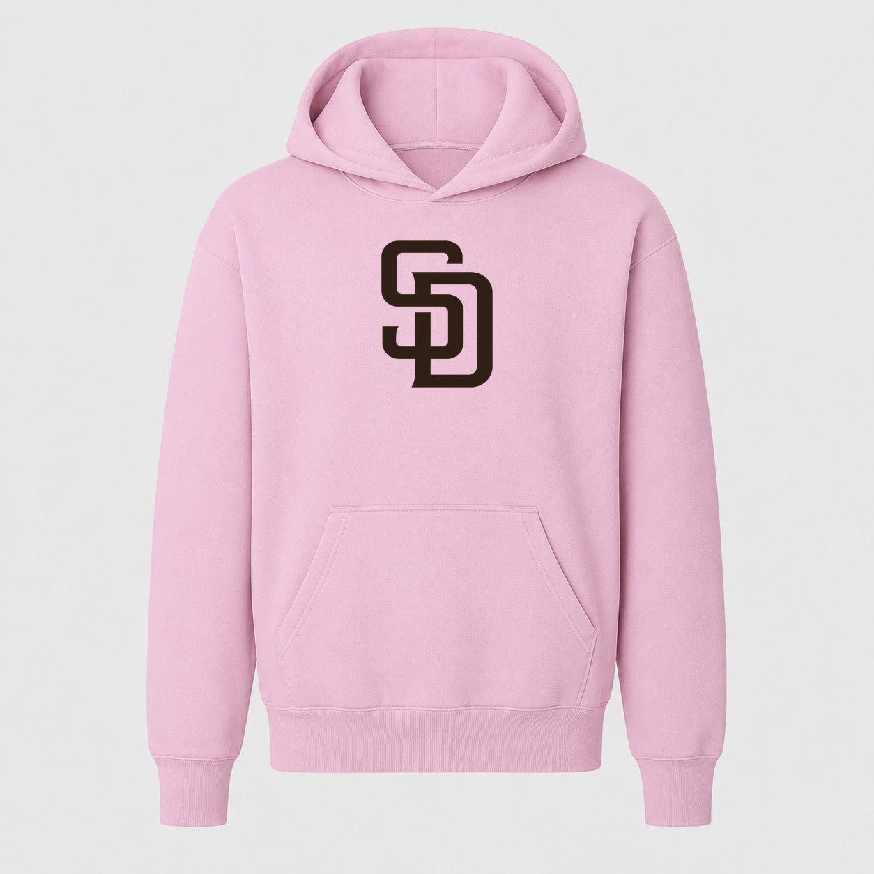 Youth San Diego Padres Pullover Hoodie - Light Pink