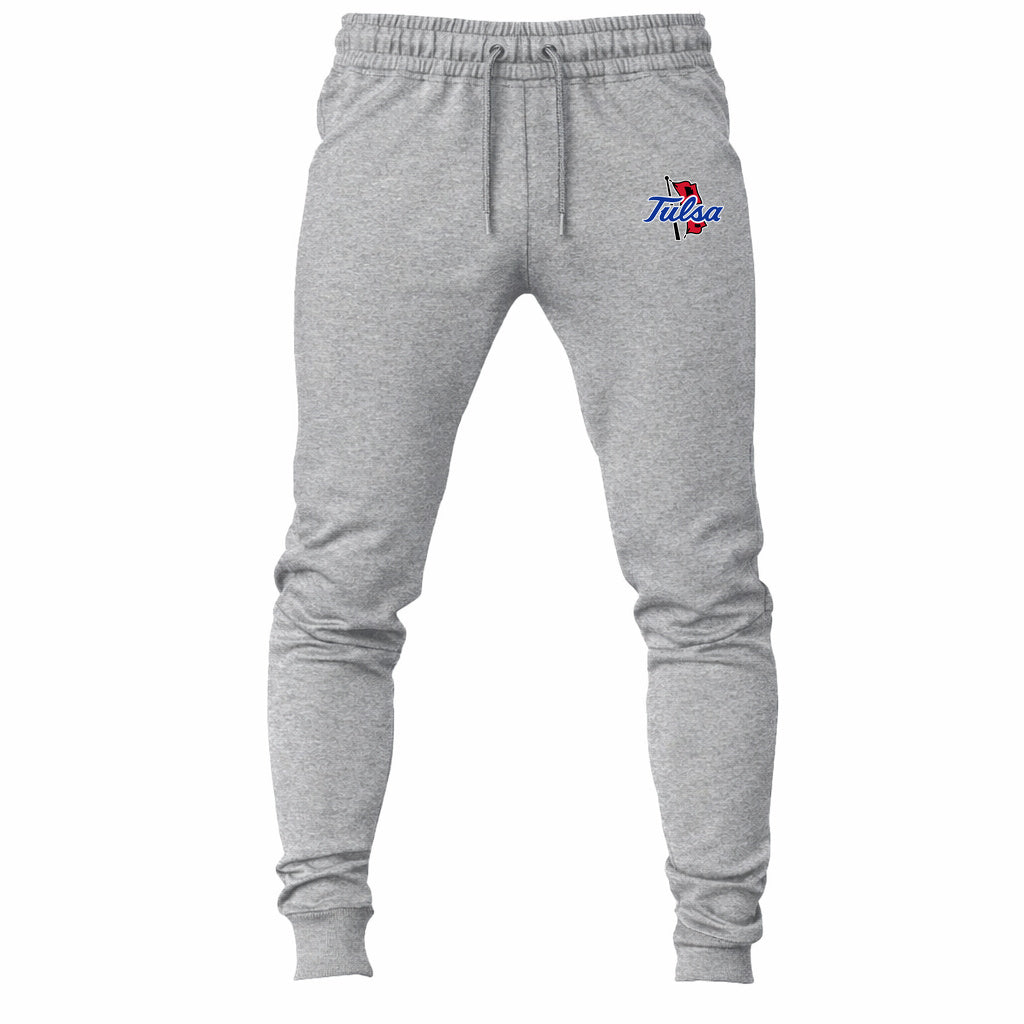 Tulsa Golden Hurricane joggers sweatpants - Gray