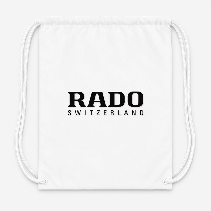 Rado Drawstring Bag - White