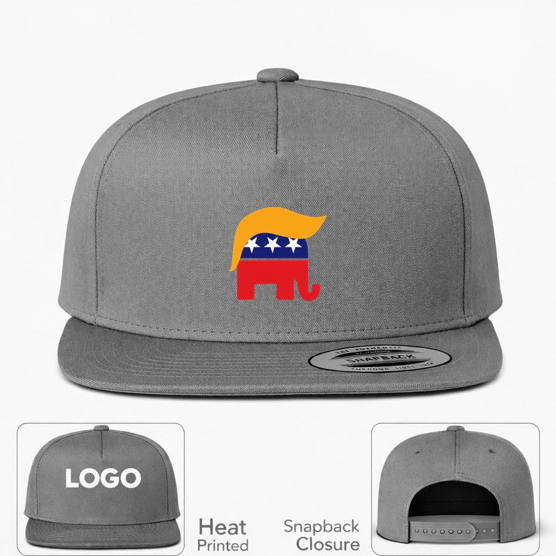 Donald Trump GOP Elephant Snapback Hat