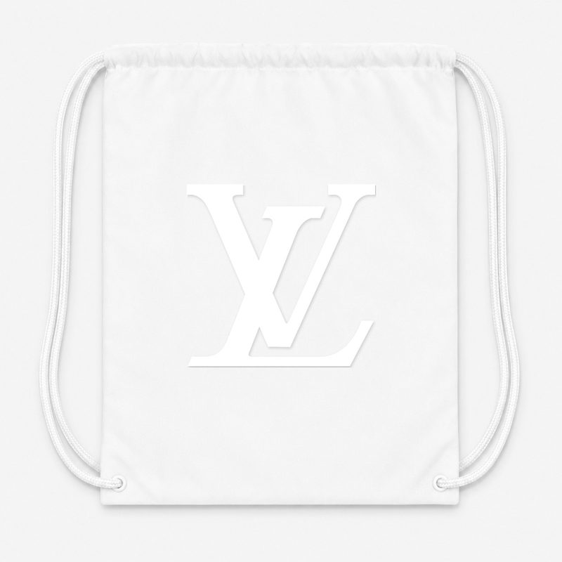 Louis Vuitton White Drawstring Bag - White