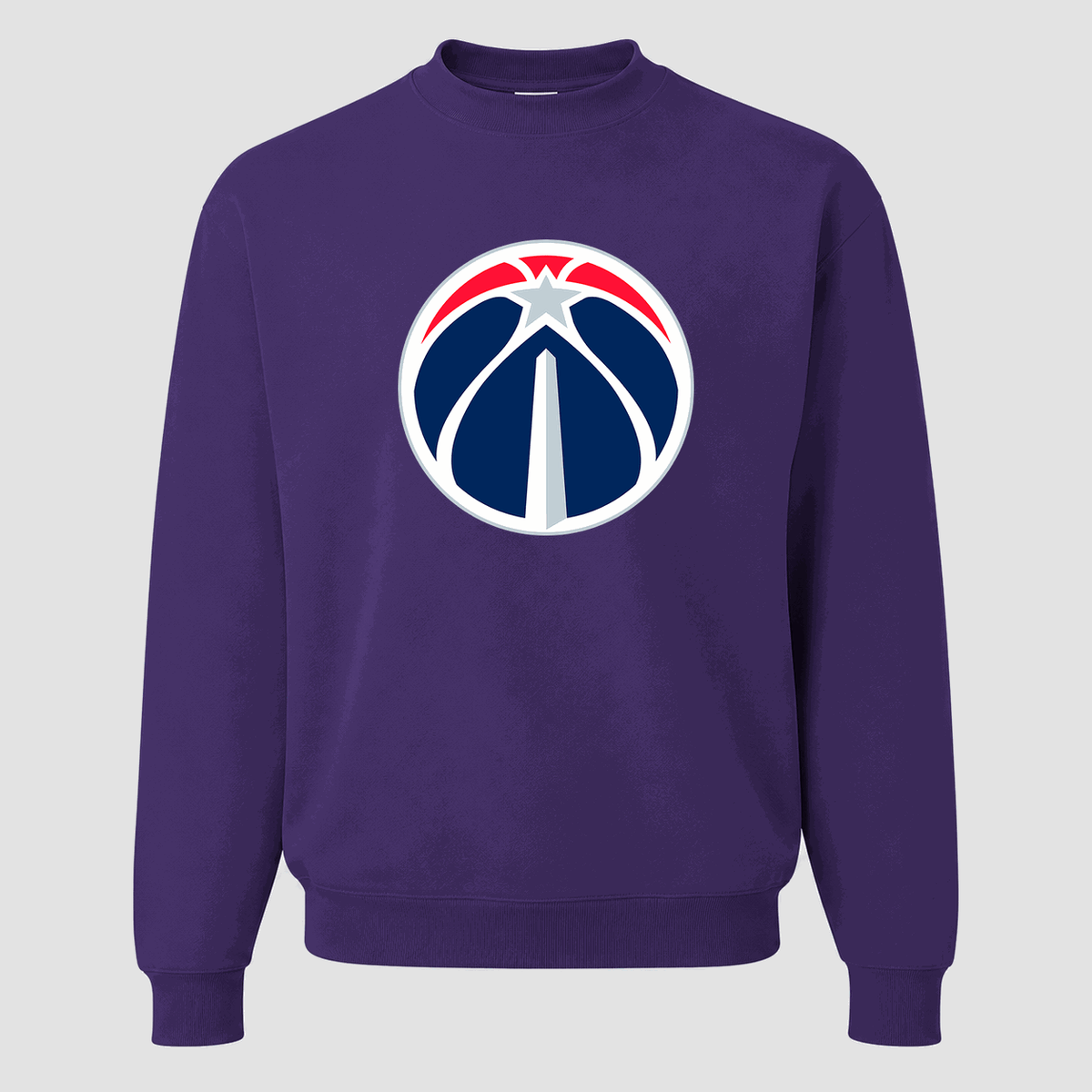 Men's Washington Wizards Crewneck Sweatshirt - Purple