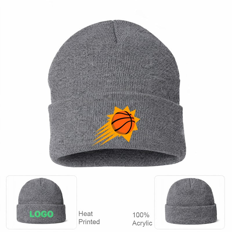 Phoenix Suns Grey Beanie Hat