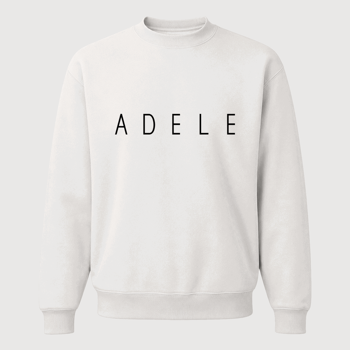 Men's Adele Crewneck Sweatshirt - White