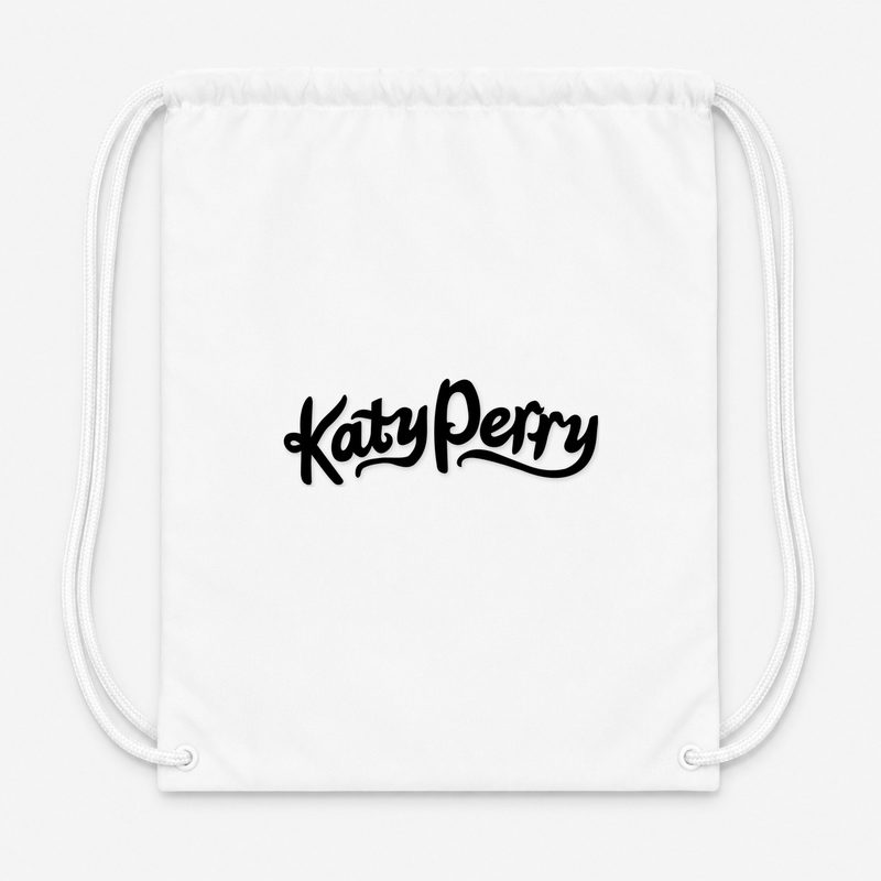 Katy Perry Drawstring Bag - White