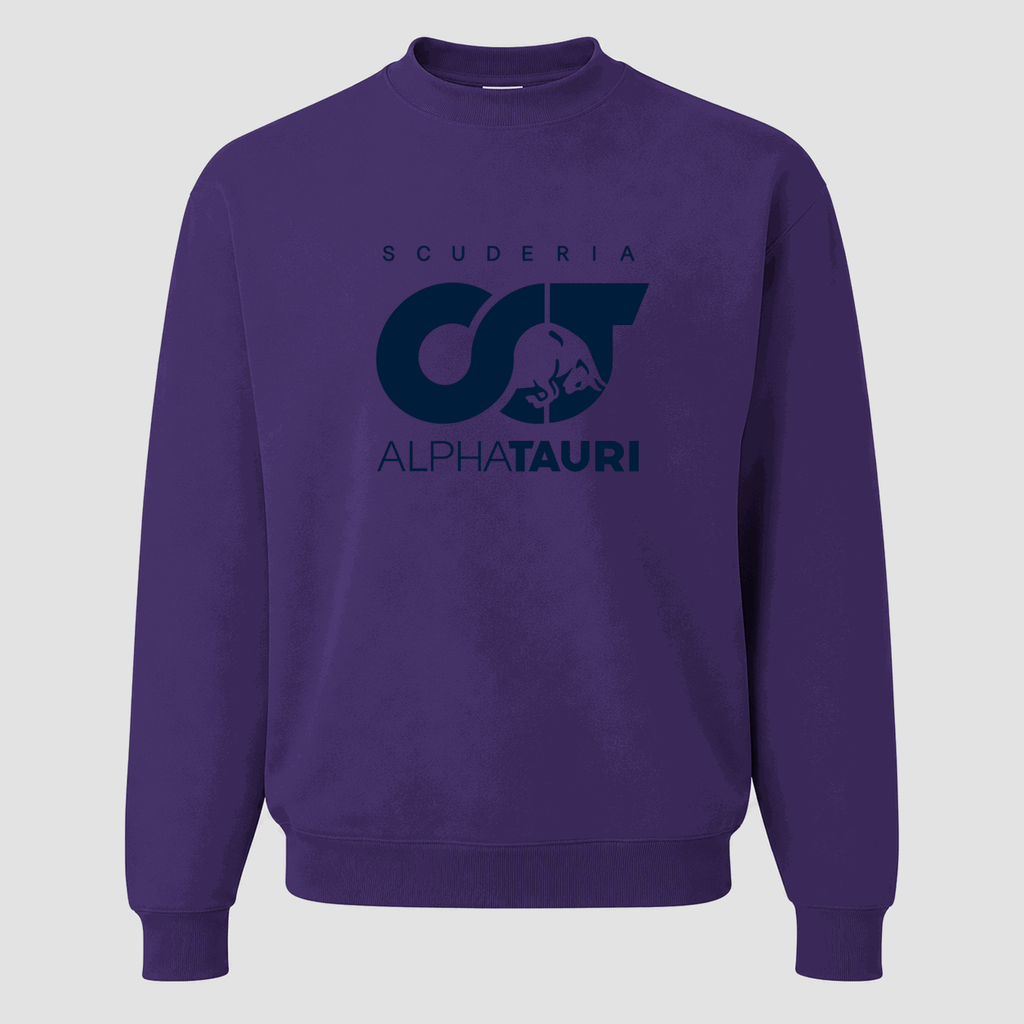 Men's Scuderia AlphaTauri Crewneck Sweatshirt - Purple