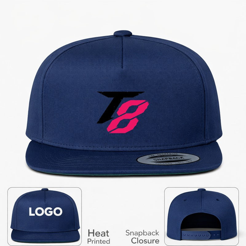 Tekken 8 Black Logo Snapback Hat