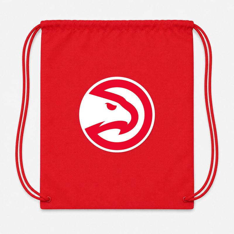 Atlanta Hawks Drawstring Bag - Red