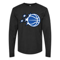 Men's Orlando Magic Long sleeves Cotton Blend T-Shirt - Black