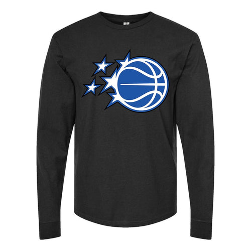 Men's Orlando Magic Long sleeves Cotton Blend T-Shirt