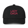 Lady Gaga Logo Black Dad Baseball Cap Hat