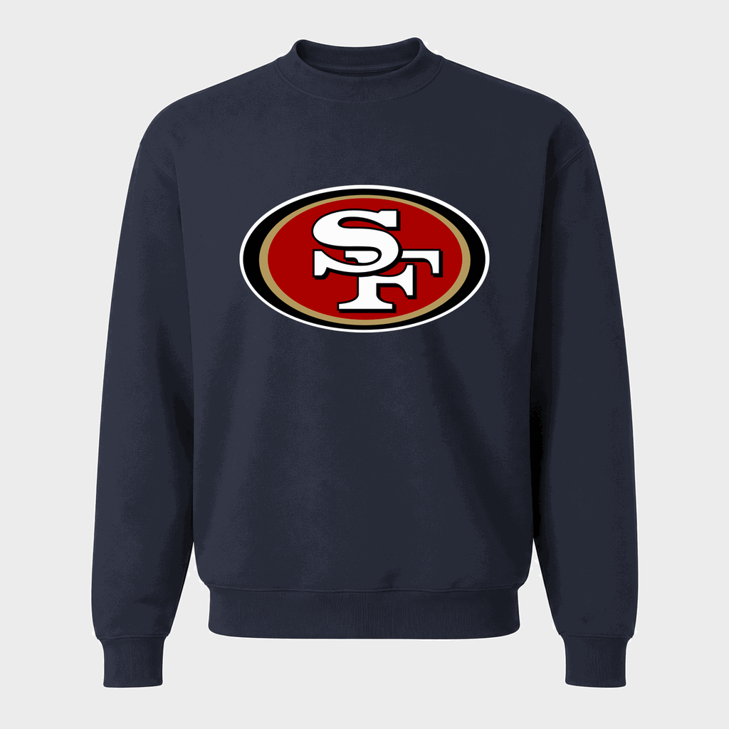 Men's San Francisco 49ers Crewneck Sweatshirt - Navy