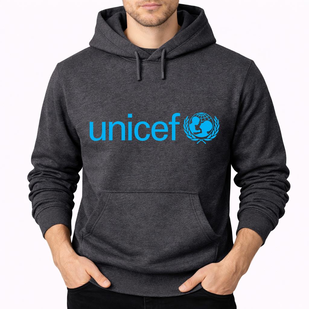 Men's UNICEF Pullover Hoodie - Charcoal
