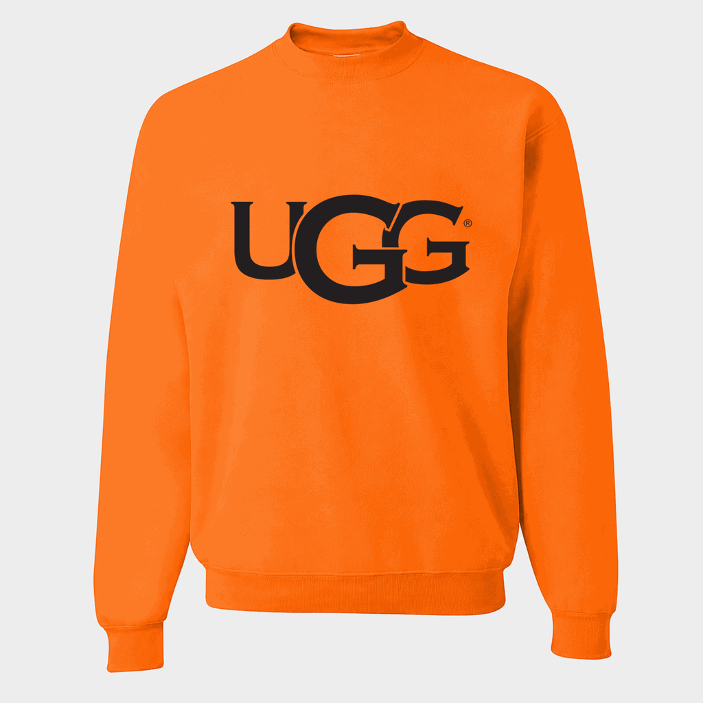 Men's UGG Crewneck Sweatshirt - Orange