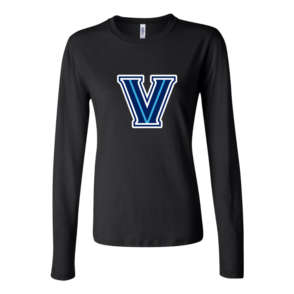 Women's Villanova Wildcats Long Sleeve T-Shirt - Black
