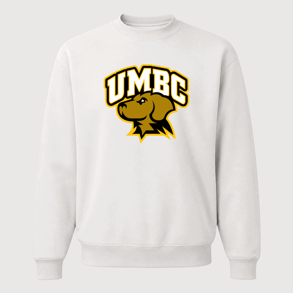 Men's UMBC Retrievers Crewneck Sweatshirt - White